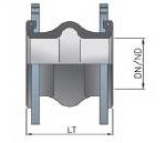 compensateur de dilatation caoutchouc simple sphère