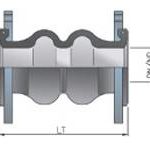 compensateur dilatation caoutchouc double sphère